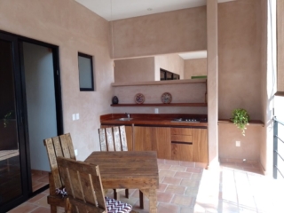 Terrace kitchenette