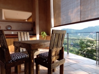 Terrace and view